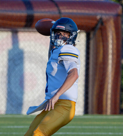 Hampton Roads Academy varsity quarterback Luke Bryant '26