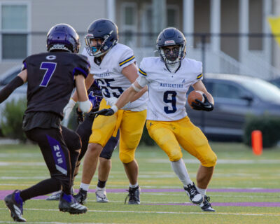 HRA varsity football plays Norfolk Christian